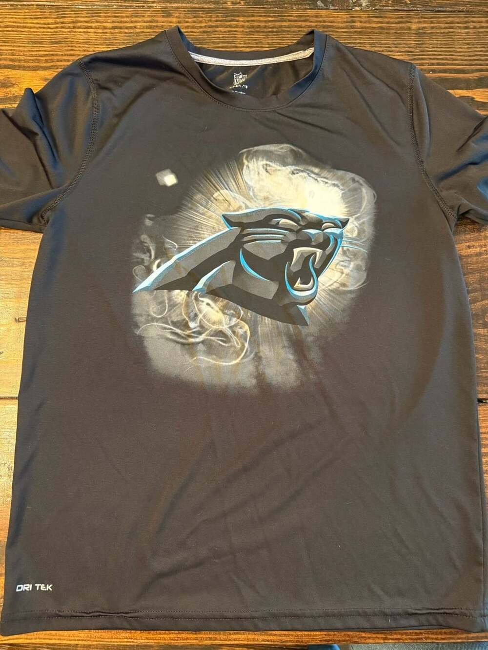 NFL Carolina Panthers Dri-Tek T-Shirt Size L